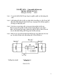 Đề thi hết môn Công nghệ chế tạo máy