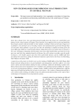Báo cáo nghiên cứu khoa học " NEW TECHNOLOGIES FOR IMPROVING GOAT PRODUCTION IN CENTRAL VIETNAM "