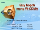 Luận văn tốt nghiệp Quy hoach mang W-CDMA