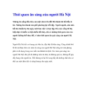 Thói quen ăn sáng của người Hà Nội