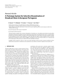 Báo cáo hóa học: "  Research Article A Prototype System for Selective Dissemination of Broadcast News in European Portuguese"