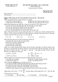TRƯỜNG THPT CHUYÊN LÊ QUÝ ĐÔN BR - VT ĐỀ THI THỬ ĐẠI HỌC LẦN 2 NĂM 2010 MÔN SINH HỌC