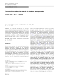 Báo cáo hóa học: "  Lactobacillus assisted synthesis of titanium nanoparticles"