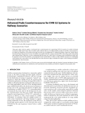 Báo cáo hóa học: " Research Article Advanced Fade Countermeasures for DVB-S2 Systems in Railway Scenarios"