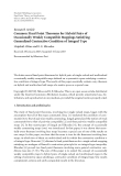 Báo cáo hóa học: "  Research Article Common Fixed Point Theorems for Hybrid Pairs of Occasionally Weakly Compatible Mappings Satisfying Generalized Contractive Condition of Integral Type"