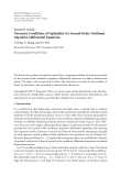Báo cáo hóa học: " Research Article Necessary Conditions of Optimality for Second-Order Nonlinear Impulsive Differential Equations"