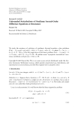 Báo cáo hóa học: "  Research Article Unbounded Perturbations of Nonlinear Second-Order Difference Equations at Resonance Ruyun Ma"