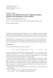 Báo cáo hóa học: "  Research Article Existence and Multiplicity Results for Degenerate Elliptic Equations with Dependence on the Gradient"