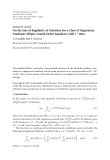 Báo cáo hóa học: " Research Article On the Sets of Regularity of Solutions for a Class of Degenerate Nonlinear Elliptic Fourth-Order Equations with L1 Data"