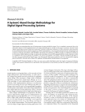 Báo cáo hóa học: " Research Article A SystemC-Based Design Methodology for Digital Signal Processing Systems"