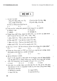 Tuyển tập bộ đề thi thử chọn lọc môn Hóa có hướng dẫn giải chi tiết