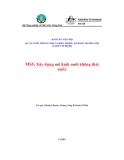 Báo cáo nghiên cứu nông nghiệp " Xây dựng mô hình nuôi cá bằng mương nổi không thải nước thải ra môi trường "