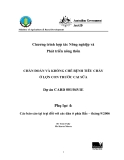 Báo cáo nghiên cứu nông nghiệp " CHẨN ĐOÁN VÀ KHỐNG CHẾ BỆNH TIÊU CHẢY Ở LỢN CON TRƯỚC CAI SỮA - Các báo cáo tại trại đối với các đàn ở phía Bắc – tháng 9/2006"