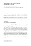 Báo cáo hóa học: "EIGENVALUES OF THE p-LAPLACIAN AND DISCONJUGACY CRITERIA"