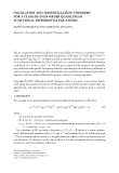 Báo cáo hóa học: "OSCILLATION AND NONOSCILLATION THEOREMS FOR A CLASS OF EVEN-ORDER QUASILINEAR FUNCTIONAL DIFFERENTIAL EQUATIONS"