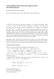 Báo cáo hóa học: "THE OPTIMIZATION FOR THE INEQUALITIES OF POWER MEANS"