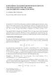 Báo cáo hóa học: "SUPPLEMENTS TO KNOWN MONOTONICITY RESULTS AND INEQUALITIES FOR THE GAMMA AND INCOMPLETE GAMMA FUNCTIONS"