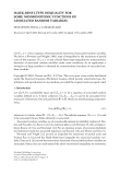 Báo cáo hóa học: "HAJEK-RENYI-TYPE INEQUALITY FOR SOME NONMONOTONIC FUNCTIONS OF ASSOCIATED RANDOM VARIABLES"