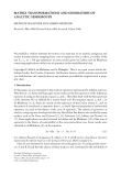 Báo cáo hóa học: "MATRIX TRANSFORMATIONS AND GENERATORS OF ANALYTIC SEMIGROUPS"