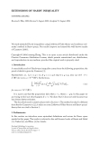 Báo cáo hóa học: "AN EXISTENCE THEOREM FOR AN IMPLICIT INTEGRAL EQUATION WITH DISCONTINUOUS RIGHT-HAND SIDE"