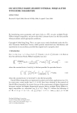 Báo cáo hóa học: "ON MULTIPLE HARDY-HILBERT INTEGRAL INEQUALITIES WITH SOME PARAMETERS'