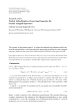 Báo cáo hóa học: " Research Article Double Subordination-Preserving Properties for Certain Integral Operators"