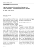 Báo cáo hóa học: " Aggregate structure of hydroxyproline-rich glycoprotein (HRGP) and HRGP assisted dispersion of carbon nanotubes"