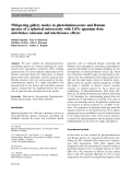 Báo cáo hóa học: " Whispering gallery modes in photoluminescence and Raman spectra of a spherical microcavity with CdTe quantum dots: anti-Stokes emission and interference effects"