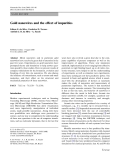 Báo cáo hóa học: " Gold nanowires and the effect of impurities"