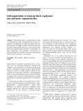 Báo cáo hóa học: " Self-organization of stack-up block copolymers into polymeric supramolecules"