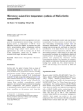 Báo cáo hóa học: " Microwave assisted low temperature synthesis of MnZn ferrite nanoparticles"