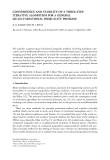 Báo cáo hóa học: "CONVERGENCE AND STABILITY OF A THREE-STEP ITERATIVE ALGORITHM FOR A GENERAL QUASI-VARIATIONAL INEQUALITY PROBLEM"