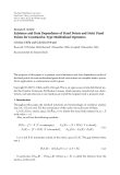 Báo cáo hóa học: " Research Article Existence and Data Dependence of Fixed Points and Strict Fixed Points for "