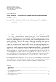 Báo cáo hóa học: "Research Article Fixed Points of Two-Sided Fractional Matrix Transformations"