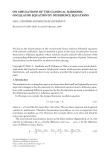 Báo cáo hóa học: "ON SIMULATIONS OF THE CLASSICAL HARMONIC OSCILLATOR EQUATION BY DIFFERENCE EQUATIONS"