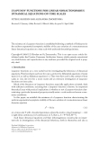 Báo cáo hóa học: "LYAPUNOV FUNCTIONS FOR LINEAR NONAUTONOMOUS DYNAMICAL EQUATIONS ON TIME SCALES"