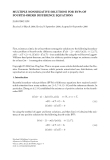 Báo cáo hóa học: "MULTIPLE NONNEGATIVE SOLUTIONS FOR BVPs OF FOURTH-ORDER DIFFERENCE EQUATIONS"