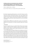 Báo cáo hóa học: "GENERALIZED QUASILINEARIZATION METHOD AND HIGHER ORDER OF CONVERGENCE FOR SECOND-ORDER BOUNDARY VALUE PROBLEMS"