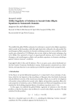 Báo cáo hóa học: " Research Article Hölder Regularity of Solutions to Second-Order Elliptic Equations in Nonsmooth Domains Sungwon Cho and Mikhail Safonov"