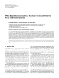 Báo cáo hóa học: "  FPGA-Based Communications Receivers for Smart Antenna Array Embedded Systems"