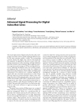 Báo cáo hóa học: "  Editorial Advanced Signal Processing for Digital Subscriber Lines"