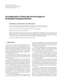 Báo cáo hóa học: " Fast Registration of Remotely Sensed Images for Earthquake Damage Estimation"