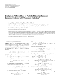 Báo cáo hóa học: " Erratum to “A New Class of Particle Filters for Random Dynamic Systems with Unknown Statistics”"