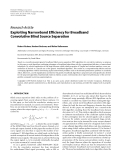 Báo cáo hóa học: " Research Article Exploiting Narrowband Efﬁciency for Broadband Convolutive Blind Source Separation"