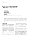 Báo cáo hóa học: " Energy-Aware Routing Protocol for Ad Hoc Wireless Sensor Networks"