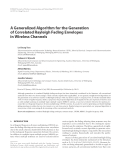 Báo cáo hóa học: " A Generalized Algorithm for the Generation of Correlated Rayleigh Fading Envelopes in Wireless Channels"