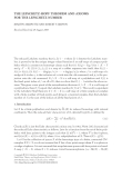 Báo cáo hóa học: " THE LEFSCHETZ-HOPF THEOREM AND AXIOMS FOR THE LEFSCHETZ NUMBER"