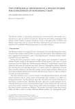 Báo cáo hóa học: " TWO TOPOLOGICAL DEFINITIONS OF A NIELSEN NUMBER FOR COINCIDENCES OF NONCOMPACT MAPS"