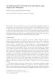 Báo cáo hóa học: " ON GENERALIZED VECTOR QUASIVARIATIONAL-LIKE INEQUALITY PROBLEMS"