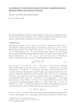 Báo cáo hóa học: " AN EXPLICIT CONSTRUCTION OF SUNNY NONEXPANSIVE RETRACTIONS IN BANACH SPACES"